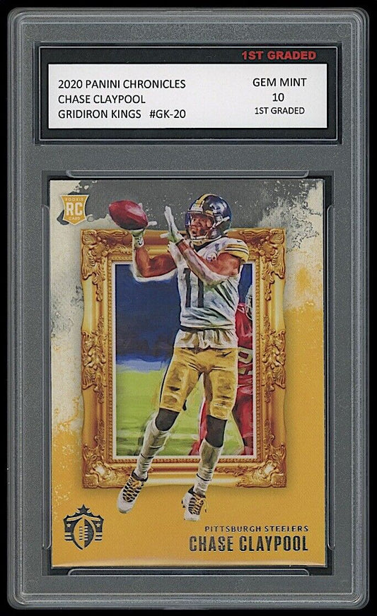 Chase Claypool 2020 Panini Gridiron Kings #Gk-14 Rookie Card (Gem Mint 10)