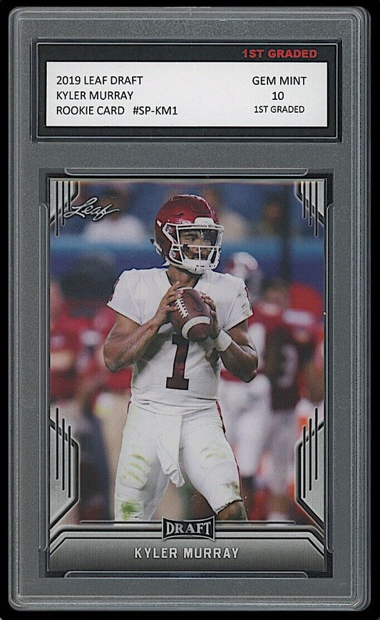 Kyler Murray 2019 Leaf Draft #SP-KM1 Rookie Card (Gem Mint 10)