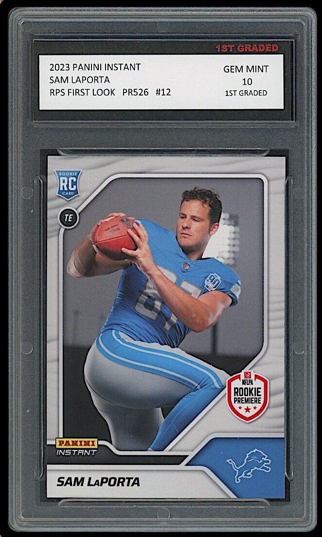 Sam Laporta 2023 Panini Instant RPS First Look PR526 #12 (Gem Mint 10)