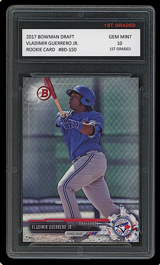 Vladimir Guerrero Jr. 2017 Bowman Draft Rookie Card #BD-150 (Gem Mint 10)