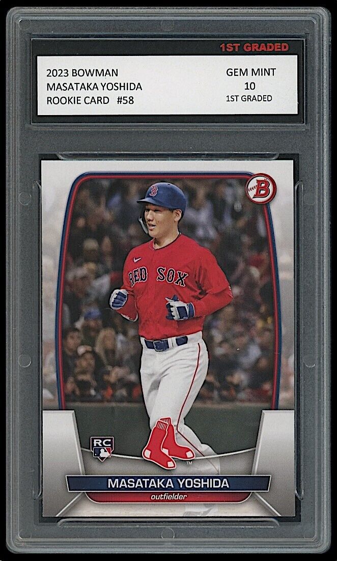 Masataka Yoshida 2023 Bowman (Topps) Rookie Card #58 (Gem Mint 10)