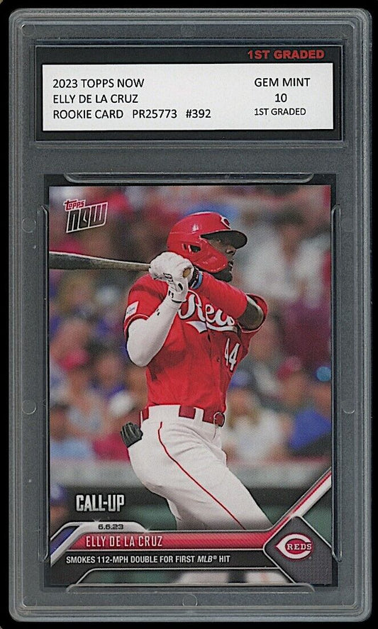 Elly De La Cruz 2023 Topps Now Rookie Card #392 (Gem Mint 10)