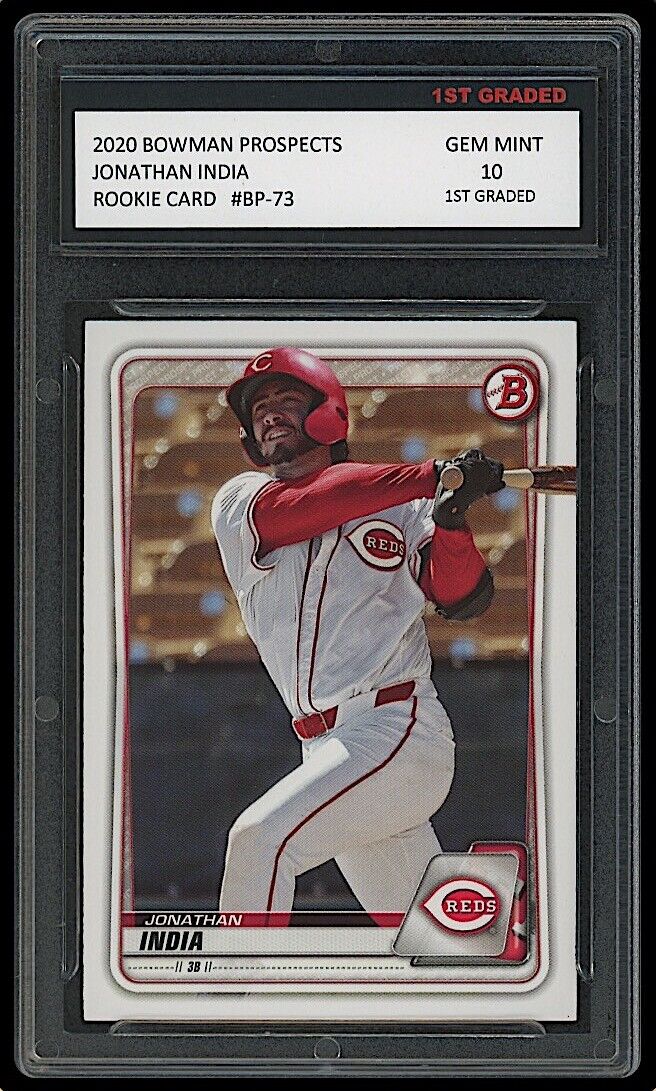Jonathan India 2020 Bowman Prospects Rookie Card #BP-73 (Gem Mint 10)