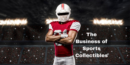 football player crossing arms Infront of a lit up field