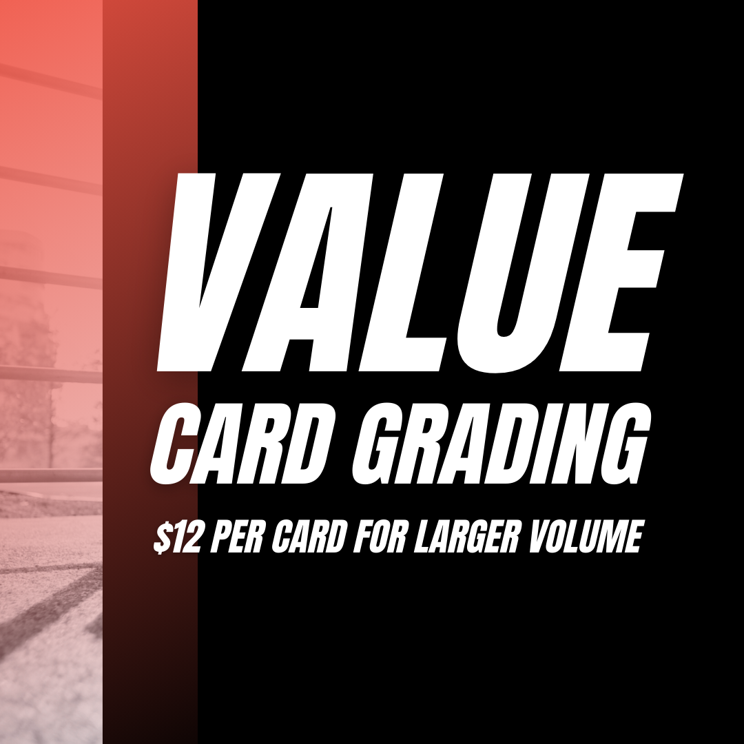 graded card value lookup Value Card Grading (100 cards or more) – 1st Graded