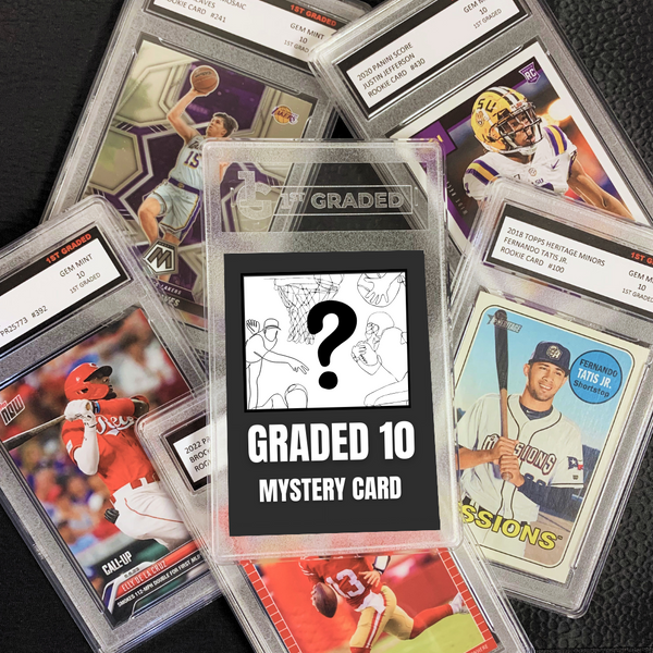Graded 10 Mystery Card 1st Graded Graded 10 Mystery Card 1st Graded